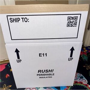 PROPAK ENVIRO FRIENDLY INSULATED SHIPPER KIT TAXIDERMY BAKERY MEDS 14”x12”x12.5”